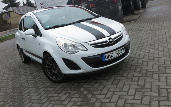 Opel Corsa cena 14990 przebieg: 130000, rok produkcji 2012 z Kartuzy małe 497